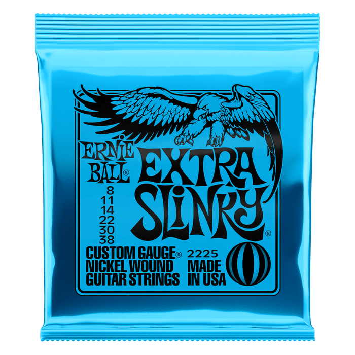 Ernie Ball Extra Slinky Electric Guitar Strings 8-38