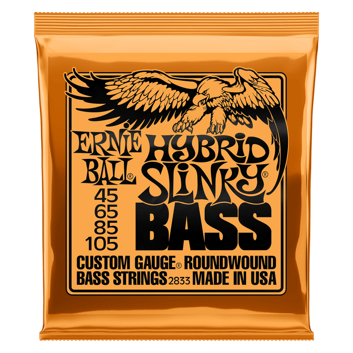 Hybrid Slinky Nickel Wound Electric Bass Strings - 45-105