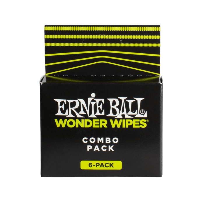 Ernie Ball Wonder Wipes 6-Pack