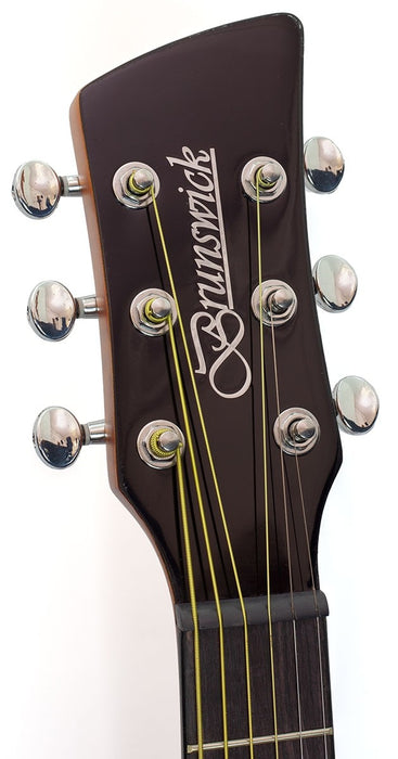 Brunswick BT200 Mahogany Travel Acoustic Guitar w/Padded Gig Bag