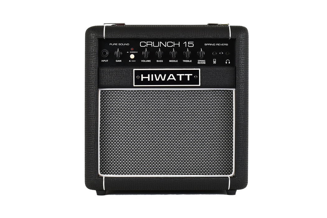 Hiwatt Crunch 15R COMBO W/ 1X8” SPEAKER & SPRING REVERB
