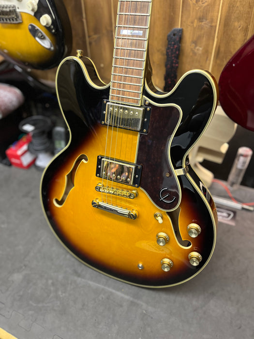 2019 Epiphone Sheraton II Pro Sunburst - Pre-owned