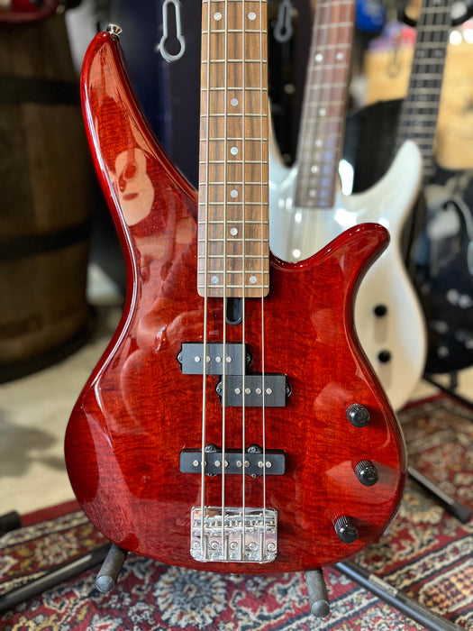 Pre-owned Yamaha RBX170EW Bass in Trans Red