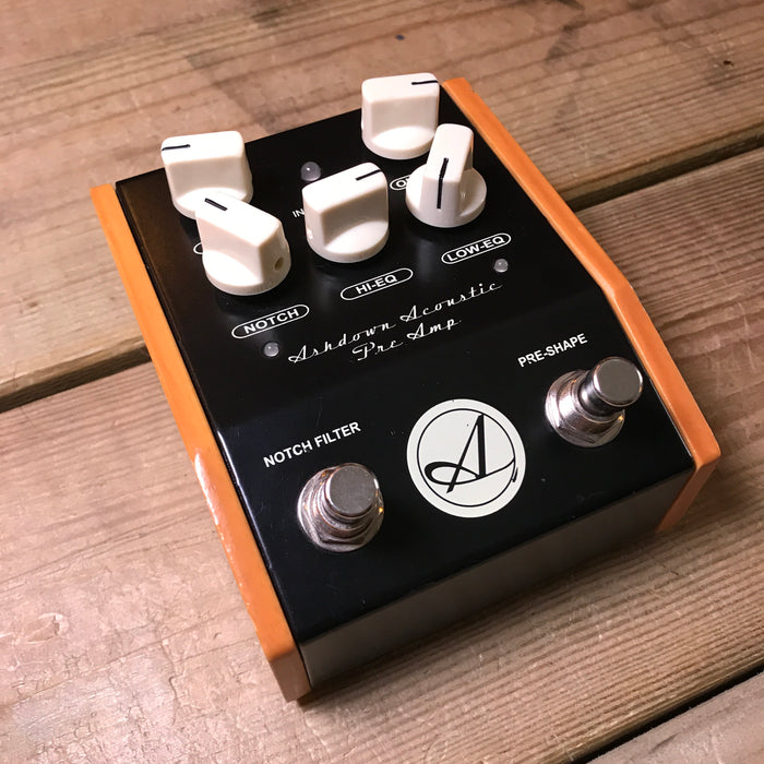 Ashdown Acoustic Preamp Guitar Effect Pedal - Pre-loved