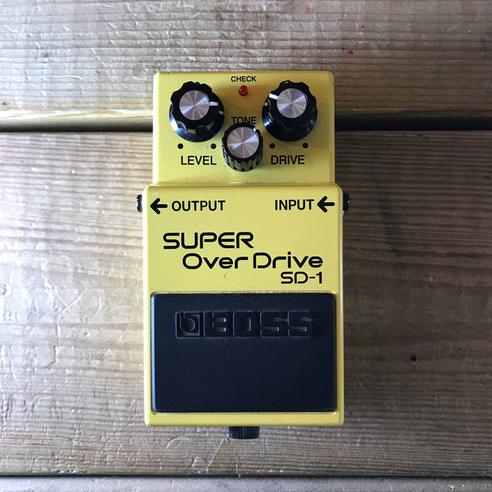 Boss SD-1 Super Overdrive Guitar Effect Pedal - Pre-loved