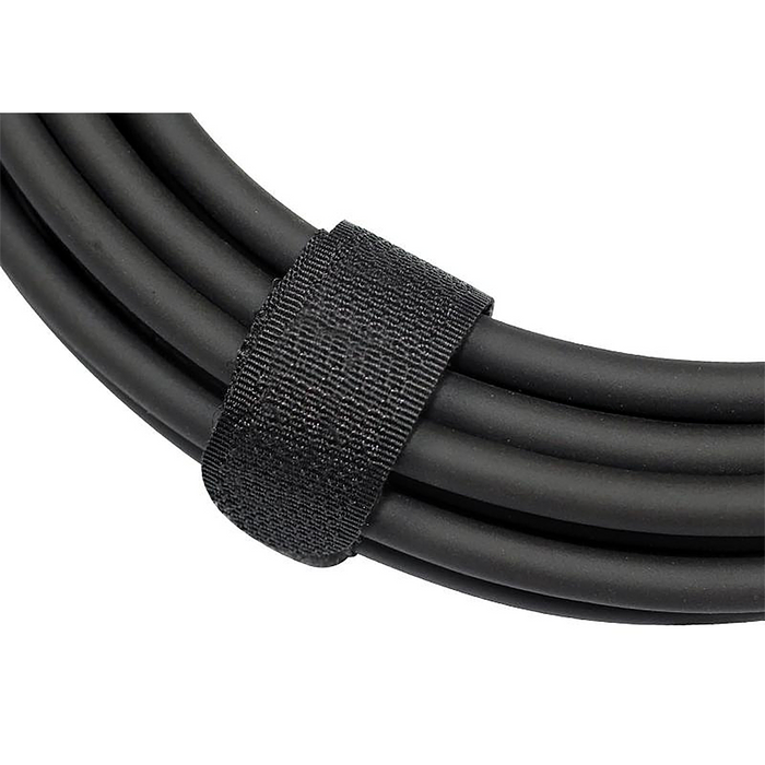 Kirlin 10ft Instrument Guitar Cable - Straight to Angled Jack - Black