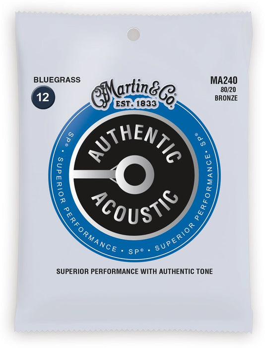 Martin MA240 Authentic Acoustic SP 80/20 Bronze Bluegrass