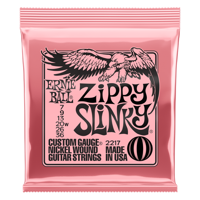 Ernie Ball Zippy Slinky Electric Guitar Strings 7-36