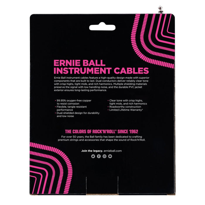 Ernie Ball Coil Cable SA 30ft - White